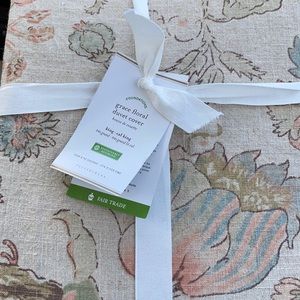 Pottery Barn Grace NWT Floral Duvet Cover king/cal king